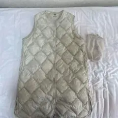 【美品】 ユニクロ UNIQLO ウルトラライトダウン キルティングベスト