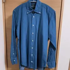 Salon de GW ネイビー ドレスデニムシャツ　M