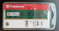 Transcend DDR3 1600MHz 4GB メモリのサムネイル