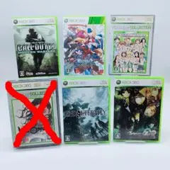 【まとめ売り】 XBOX360　ソフト 5本　起動確認済み　@1447