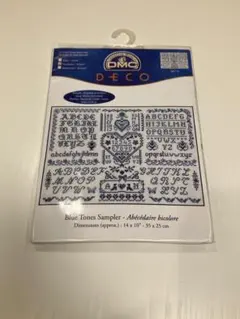 輸入刺繍キット 「Blue Tones Sampler」 DMC BK713
