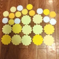 たんぽぽの壁面飾り　春の製作　たんぽぽ製作キット　ガーランド　３月４月壁面飾り