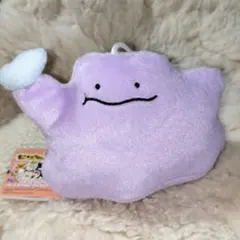 ポケモン サン&ムーン もぐもぐタイム ぬいぐるみ メタモン タグ付き