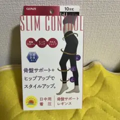 GUNZE SLIM CONTROL 着圧レギンス 80 L〜LL