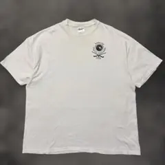 90s USA製　ヘインズ　シングルステッチ　Tシャツ　プリント　古着