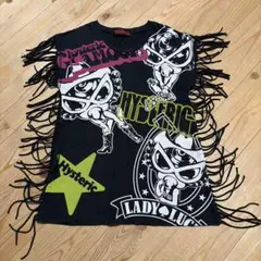 HYSTERIC GLAMOUR キッズ フリンジTシャツ 110cm