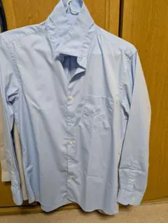 GU、ワイシャツ青