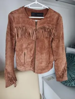 【断捨離中】ZARAスエードジャケット