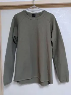 ワッフル 長袖カットソー