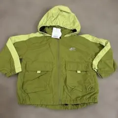 エフオーキッズ　撥水　フード付きジャケット　マウンテンパーカー　120