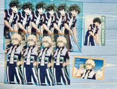 ヒロアカ　夏のプールフェア　僕のヒーローアカデミア 爆豪　緑谷　オーロラアート