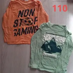 H&M　ロンT２枚セット