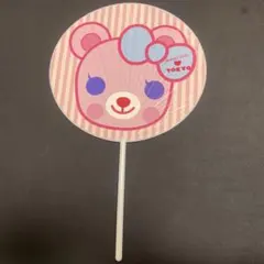 アイカツ　アイカツスタイル　うちわ　エンジェリーベア　非売品　2014