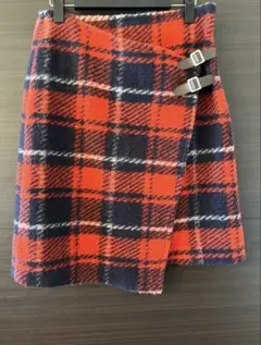 RODEOCROWNS チェック柄タイトスカート