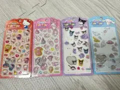 サンリオ Tok!Tok!ステッカー キャラクターシール 4パックセット