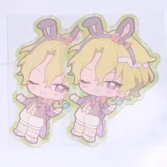 あんさんぶるスターズ　あんスタ　アニカフェ　アニメイトカフェ　ステッカー　日和