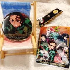 〈竈門炭治郎〉鬼滅の刃 缶バッジ ユニバーサル・スタジオ・ジャパン