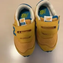 New Balance 620 イエロー/ブルー ベルクロスニーカー17.5