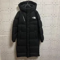 ノースフェイスDRYVENT ロングダウン　ブラックメンズXS