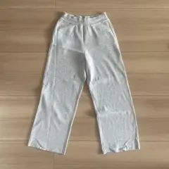 ユニクロ　ウォッシャブルミラノリブニットパンツ