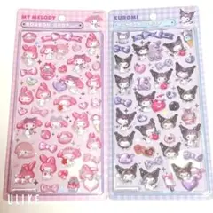 新品未使用 正規品 ボンボンドロップシール マイメロ クロミ