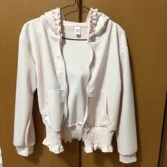 SHEIN パーカー ピンク S