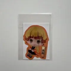 鬼滅の刃 ♡ るかっぷ ダイカットステッカー 我妻善逸