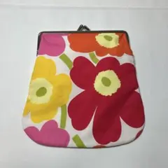 【美品】未使用‼️marimekko マリメッコ　がま口ポーチ