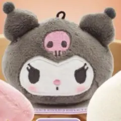 サンリオ 鳴らしてピッピ 音がなるマスコットぬいぐるみ 肉まん風デザイン クロミ