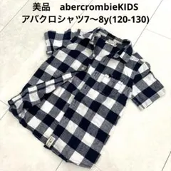 美品abercrombieKIDSアバクロシャツ7〜8y(120-130)リネン