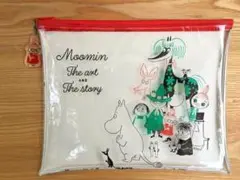 ムーミン展　ビニールポーチ　トーベヤンソン