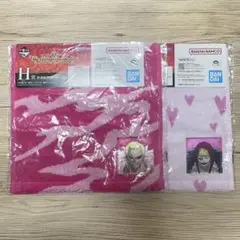 ワンピース　タオル　ハンカチ　2枚セット　ドフラミンゴ　コラソン