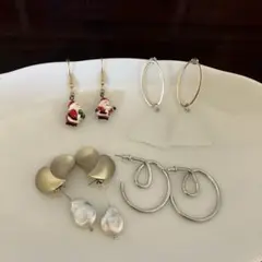 ピアス　４点セット