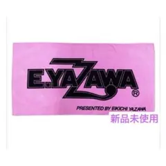 E.YAZAWAジュニアビーチタオル ピンク/ブラック 新品未使用 矢沢永吉