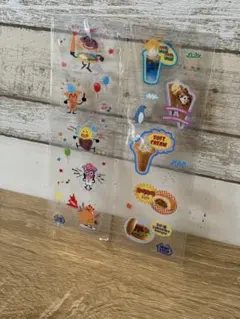 2004年★当時物★平成レトロ★ミニストップ★非売品★シール2点セット