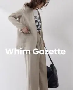 ⭐️新品　未使用WhimGazetteウィムガゼットナンバリング半袖Tシャツ　 白