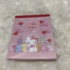 ハローキティ　メモ帳　ミニメモ　50周年