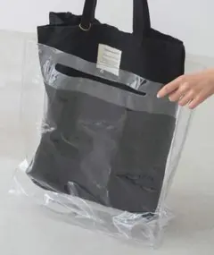 3COINS BAGカバー 推し活 バッグクリアカバー 透明 スリコのサムネイル