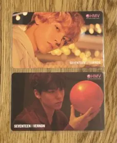 SEVENTEEN セブチ バーノン hmv トレカ 2枚セット