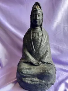 恵比寿様 鯛 彫刻 オブジェ 置物銘白寿作陶です‼️ 恵比寿様 鯛 彫刻 オブジェ 置物銘白寿作陶です‼️ - メルカリ