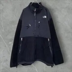 【w283】USA規格ノースフェイス90s黒タグ当時物デナリジャケットブルゾン黒