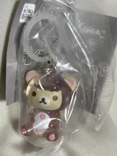 リラックマ　きょうりゅう着ぐるみフィギュア　コリラックマ　めじるしアクセサリー