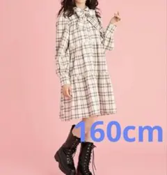 mezzo piano junior リボンティアードワンピース 160cm