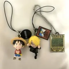 ✨希少✨アニメ ワンピース キーホルダー ストラップ 3点セット♡ まとめ売り