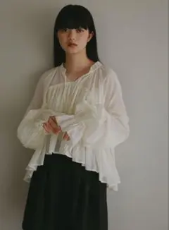 9/30までお値下げCASA FLINE＊コットンブラウス