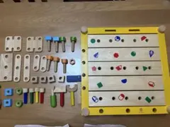 Ｉ’ｍ　ＴＯＹ カーペンターテーブル 木のおもちゃのサムネイル