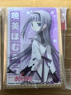 暁美ほむら　カードスリーブ　ミッドナイトブルー まどマギ 暁美ほむら パチスロ パチンコ スリーブ ミッドナイトブルー