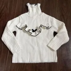 ZARAリボンニット