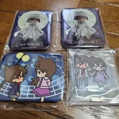 名探偵コナン一番くじ 缶バッジ、アクリルスタンド 4個セット