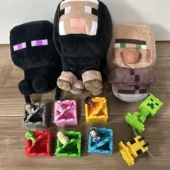 マイクラ マインクラフト Minecraft ぬいぐるみセット ハッピーセット